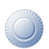 Piatto da pranzo Duralex Picardie Azzurro Ø 23 cm (48 Unità)