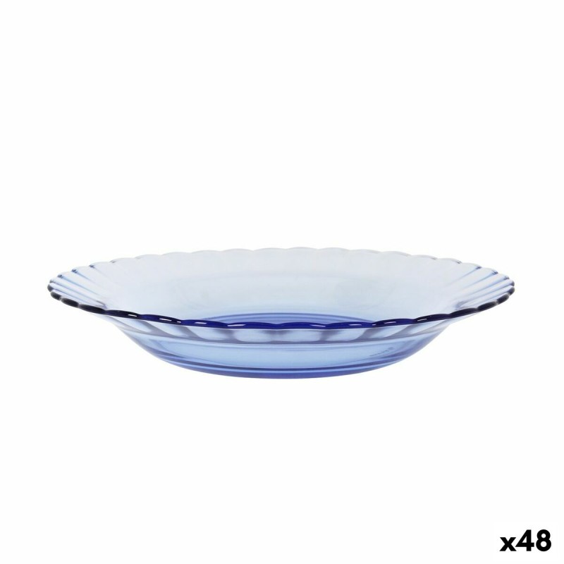 Piatto Fondo Duralex Picardie Azzurro Ø 23 cm (48 Unità) Piatto Fondo Duralex Picardie Azzurro Ø 23 cm (48 Unità)
