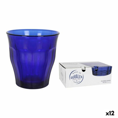 Set di Bicchieri Duralex Picardie Azzurro Cristallo 6 Pezzi 250 ml (12 Unità)