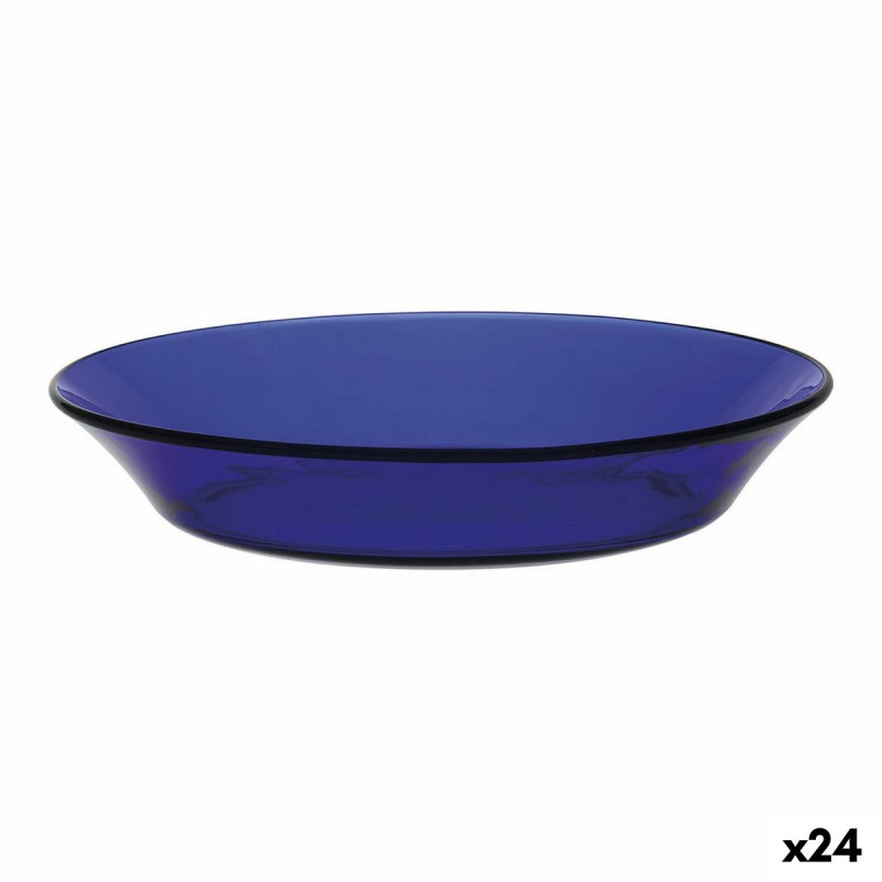 Piatto Fondo Duralex Lys Azzurro 19'5 x 3'5 cm (24 Unità) Piatto Fondo Duralex Lys Azzurro 19'5 x 3'5 cm (24 Unità)
