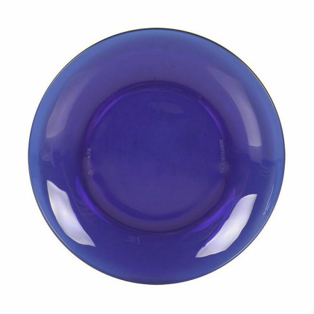 Piatto da Dolce Duralex Lys Azzurro ø 19 x 2 cm (24 Unità)