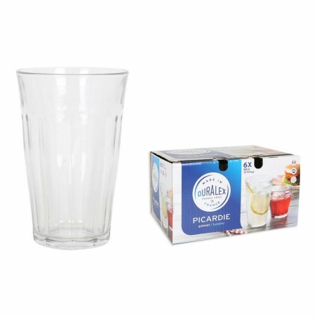 Set di Bicchieri Duralex Picardie Trasparente 500 ml 6 Pezzi (4 Unità)