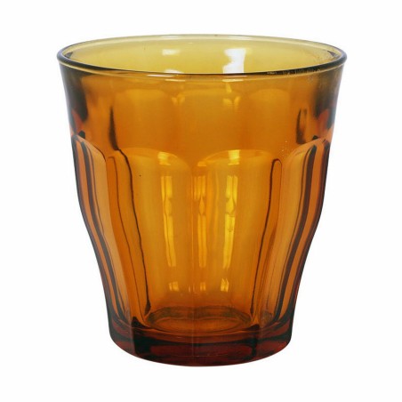Set di Bicchieri Duralex Picardie Ambra 6 Pezzi 250 ml (12 Unità)