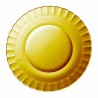 Piatto da pranzo Duralex Picardie Cristallo Ambra Ø 26 cm (24 Unità)