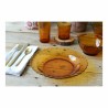 Piatto da pranzo Duralex Picardie Cristallo Ambra Ø 26 cm (24 Unità)