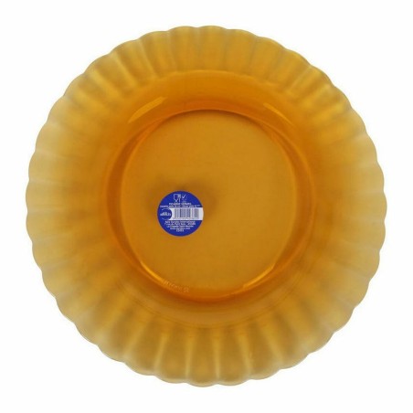 Piatto da pranzo Duralex Picardie Cristallo Ambra Ø 26 cm (24 Unità)