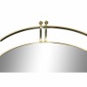 Vassoio per aperitivi DKD Home Decor 21,5 x 21,5 x 5,5 cm Specchio Dorato Metallo Glam