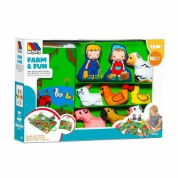 Tappeto da gioco Moltó Farm and Fun Metallo Plastica