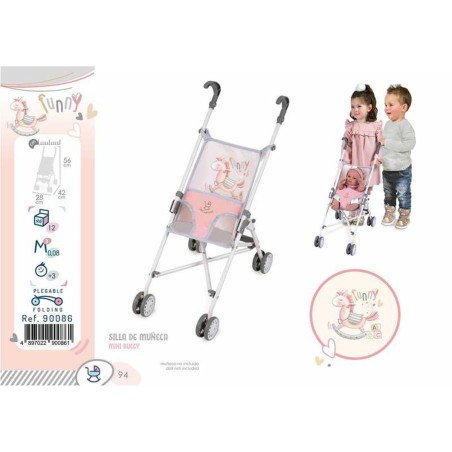 Carrozzina per Bambole Decuevas Funny 28 x 46 x 56 cm