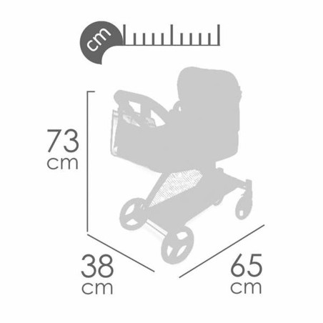 Carrozzina per Bambole Decuevas 50 cm