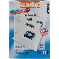 Sacchetto di Ricambio per Aspirapolvere Scanpart M 122 AEG 16 AEG ELECTROLUX
