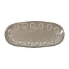 Teglia da Cucina La Mediterránea Almudena Grigio Ovale 29 x 13,5 x 2,4 cm (24 Unità)