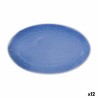 Teglia da Cucina La Mediterránea Calobra Azzurro 34,1 x 20,7 cm (12 Unità)