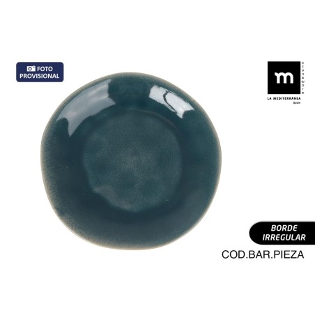 Piatto da pranzo La Mediterránea Ocean blue (12 Unità)