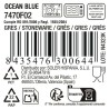 Piatto da pranzo La Mediterránea Ocean blue (12 Unità)