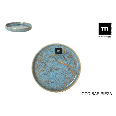 Teglia da Cucina La Mediterránea Scratch blue 13,7 x 2 cm (24 Unità)