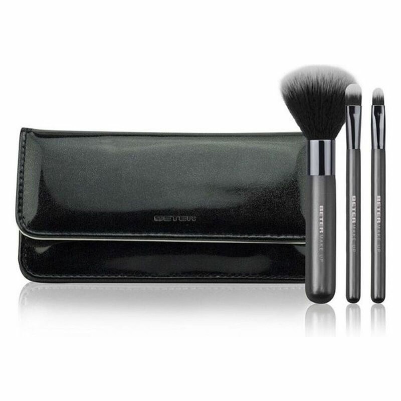 Set di Pennelli per il Trucco Beter 110380 4 Pezzi Set di Pennelli per il Trucco Beter 110380 4 Pezzi