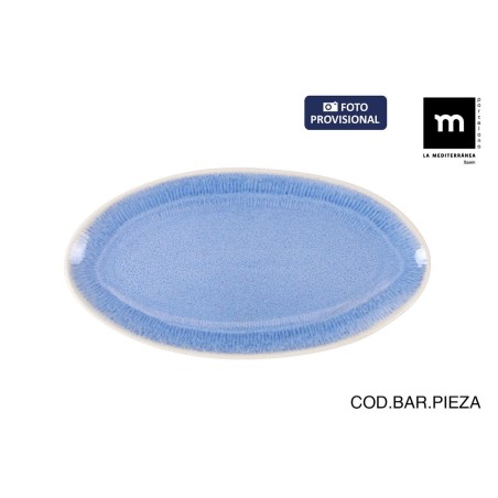Teglia da Cucina La Mediterránea Calobra Azzurro 26,5 x 14 cm (24 Unità)