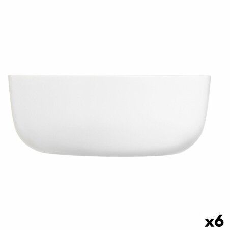 Ciotola Luminarc Diwali Bianco Vetro 17,8 cm (6 Unità)