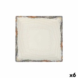 Piatto da pranzo La Mediterránea Albus 24 x 24 x 2 cm (6 Unità)