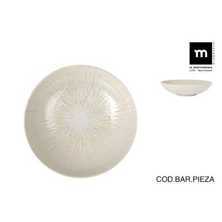 Piatto Fondo La Mediterránea Anya Ø 21 cm (12 Unità)