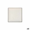Piatto da Dolce La Mediterránea Anllo 18 x 18 x 2 cm (12 Unità)