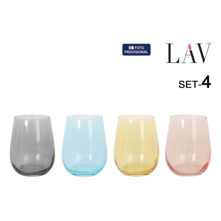 Set di Bicchieri LAV GAIA 4 Pezzi (6 Unità)