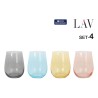 Set di Bicchieri LAV GAIA 4 Pezzi (6 Unità)