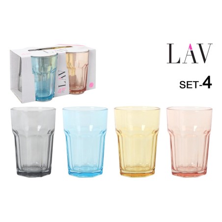 Set di Bicchieri LAV ARAS 4 Pezzi (6 Unità)
