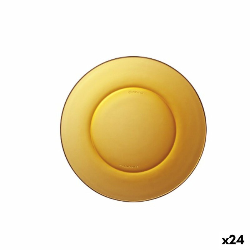 Piatto da Dolce Duralex Lys Ambra Ø 19 cm (24 Unità) Piatto da Dolce Duralex Lys Ambra Ø 19 cm (24 Unità)
