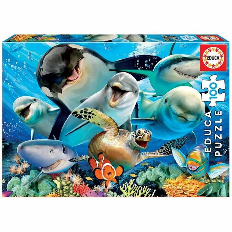 Puzzle Educa Selfie Under the Sea (100 pcs) Puzzle Educa Selfie Under the Sea (100 pcs)