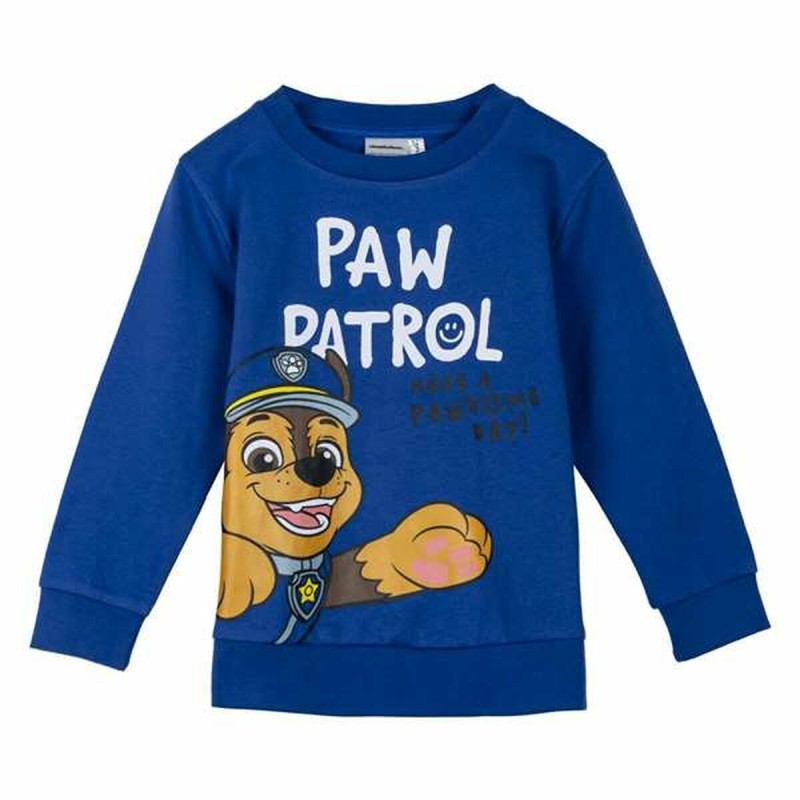Felpa per Bambini The Paw Patrol Azzurro Felpa per Bambini The Paw Patrol Azzurro