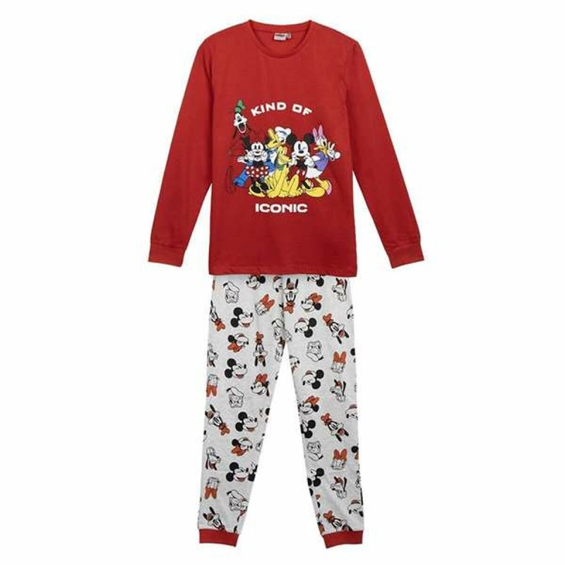 Pigiama Mickey Mouse Rosso Pigiama Mickey Mouse Rosso