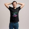 Maglia a Maniche Corte Uomo Rick and Morty Nero