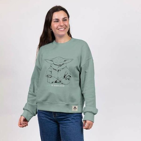 Felpa senza Cappuccio Donna The Mandalorian