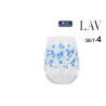 Set di Bicchieri LAV GAIA 4 Pezzi (6 Unità)