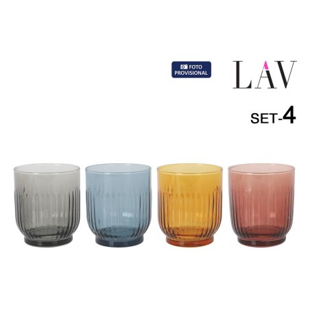 Set di Bicchieri LAV TOKYO 4 Pezzi (6 Unità)