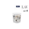 Bicchieri da Birra LAV BDG386SB4942 4 Pezzi (6 Unità)