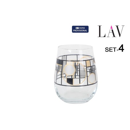 Set di Bicchieri LAV GAIA 4 Pezzi (6 Unità)