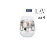 Set di Bicchieri LAV GAIA 4 Pezzi (6 Unità)