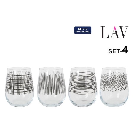 Set di Bicchieri LAV GAIA 4 Pezzi (6 Unità)