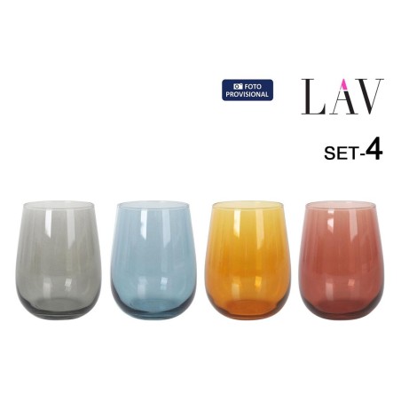 Set di Bicchieri LAV GAIA 4 Pezzi (6 Unità)