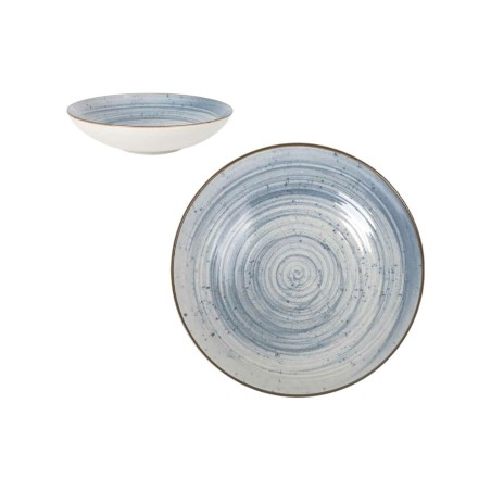 Piatto Fondo La Mediterránea Swirl Ø 21 cm (12 Unità)