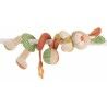 Peluche Multicolore Coniglio Cane Spirale 22 cm
