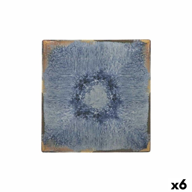 Piatto da pranzo La Mediterránea Aelia 24 x 24 x 2 cm (6 Unità) Piatto da pranzo La Mediterránea Aelia 24 x 24 x 2 cm (6 Unità)