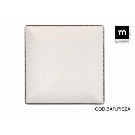 Piatto da pranzo La Mediterránea Anllo 24 x 24 x 2 cm (6 Unità)