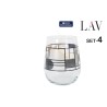 Set di Bicchieri LAV GAIA 4 Pezzi (6 Unità)