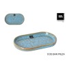 Teglia da Cucina La Mediterránea Scratch  blue (18 Unità)