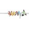 Peluche Spirale 55 cm Cane Multicolore