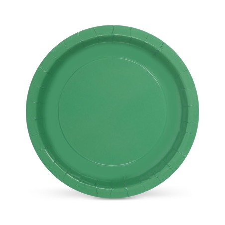 Set di piatti Algon Verde 20 cm 10 Pezzi (24 Unità)